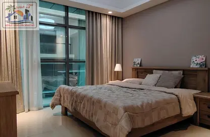 Apartment - 1 Bedroom - 2 Bathrooms for rent in Gulfa Towers - Al Rashidiya 1 - Al Rashidiya - Ajman