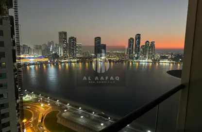Apartment - 2 Bedrooms - 4 Bathrooms for rent in Al Ghazal Tower - Al Khan Lagoon - Al Khan - Sharjah