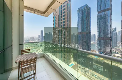 Apartment - 1 Bedroom - 2 Bathrooms for rent in Marina Pinnacle - Dubai Marina - Dubai
