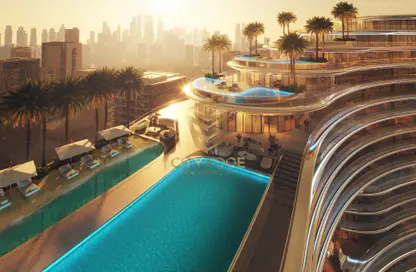 Apartment - 2 Bedrooms - 3 Bathrooms for sale in Binghatti Aquarise - Business Bay - Dubai