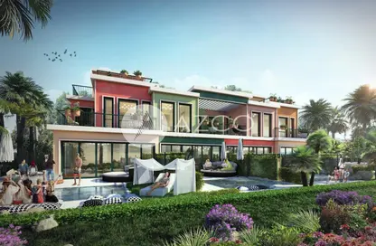 Townhouse - 4 Bedrooms - 6 Bathrooms for sale in Portofino - Damac Lagoons - Dubai