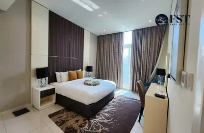 Room / Bedroom image for: Apartment - 2 Bedrooms - 3 Bathrooms for rent in Bay's Edge - Business Bay - Dubai, Image 1