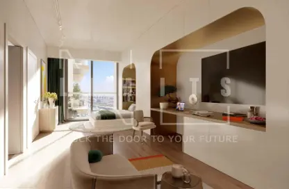 Living Room image for: Apartment - 1 Bathroom for sale in Samana Barari Views - Majan - Dubai, Image 1