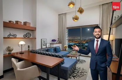 شقة - 2 غرف نوم - 3 حمامات للايجار في فندق وشقق دبل تري من هيلتون دبي إم سكوير - منخول - بر دبي - دبي