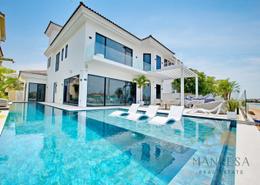 Pool image for: Villa - 4 bedrooms - 5 bathrooms for sale in Garden Homes Frond C - Garden Homes - Palm Jumeirah - Dubai, Image 1