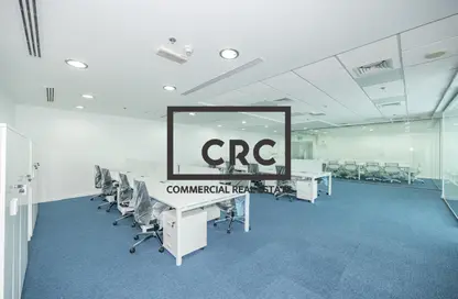 Office Space - Studio - 1 Bathroom for rent in Reef Tower - JLT Cluster O - Jumeirah Lake Towers - Dubai