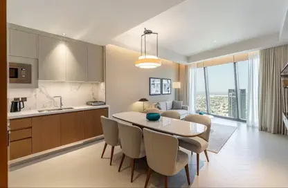 شقة - 2 غرف نوم - 2 حمامات للايجار في العنوان رزيدنسز برج الأوبرا دبي 1 - ذو ادراس ريزيدنس دبي أوبرا - دبي وسط المدينة - دبي