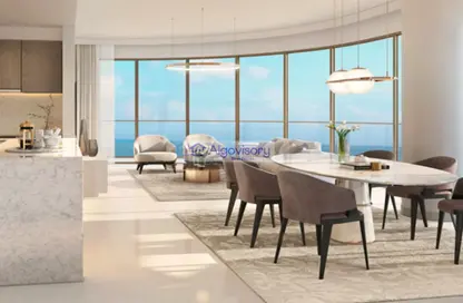 Apartment - 1 Bedroom - 2 Bathrooms for sale in Grand Bleu Tower 1 - EMAAR Beachfront - Dubai Harbour - Dubai