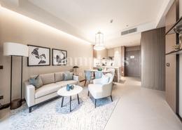 Living / Dining Room image for: Apartment - 1 bedroom - 2 bathrooms for rent in The Address Residences Dubai Opera Tower 2 - The Address Residences Dubai Opera - Downtown Dubai - Dubai, Image 1