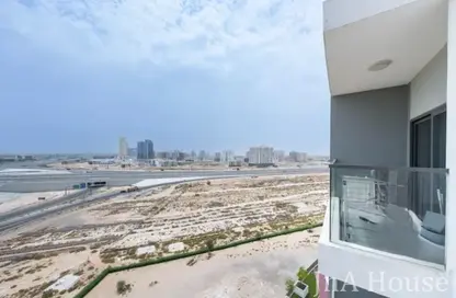 Apartment - Studio - 1 Bathroom for rent in Wavez Residence - Liwan - Dubai Land - Dubai