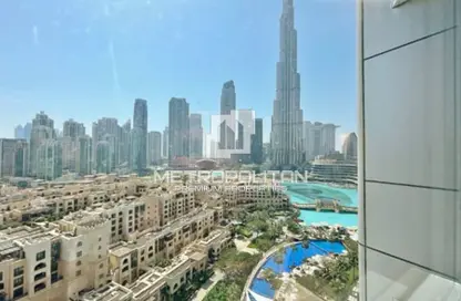 شقة - غرفة نوم - 1 حمام للايجار في فندق برج ليك - العنوان داون تاون - دبي وسط المدينة - دبي