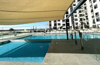 Pool image for: Apartment - 3 Bedrooms - 2 Bathrooms for sale in The Nook 2 - The Nook - Wasl Gate - Dubai, Image 1