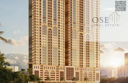 شقة - غرفة نوم - 2 حمامات للبيع في برجي توكل التوأم - مدينة الإمارات - عجمان