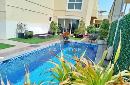 Pool image for: Villa - 5 Bedrooms - 6 Bathrooms for rent in Al Mariah Community - Al Raha Gardens - Abu Dhabi, Image 1