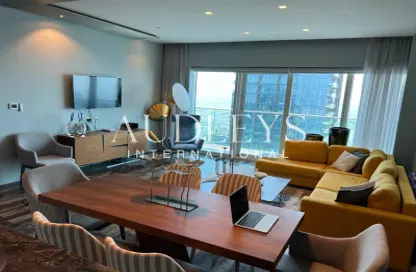 Apartment - 2 Bedrooms - 3 Bathrooms for rent in Damac Heights - Dubai Marina - Dubai
