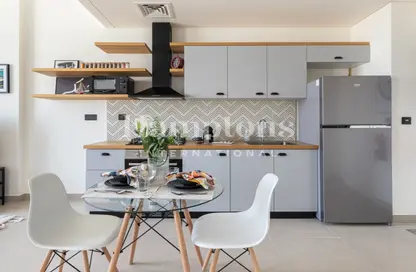 Kitchen image for: Apartment - 1 Bedroom - 1 Bathroom for rent in Collective Tower 1 - Collective - Dubai Hills Estate - Dubai, Image 1