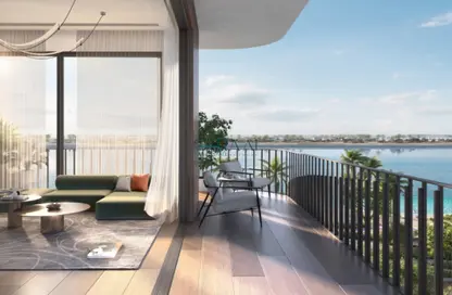 Balcony image for: Apartment - 1 Bedroom - 2 Bathrooms for sale in Gardenia Bay - Yas Island - Abu Dhabi, Image 1