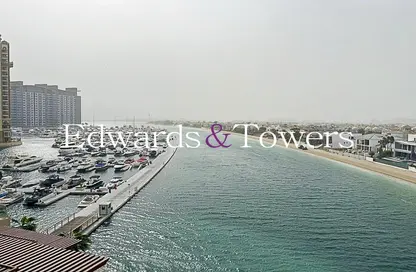 Apartment - Studio - 1 Bathroom for rent in Palm Views West - Palm Views - Palm Jumeirah - Dubai