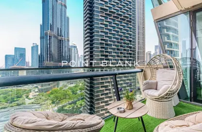 Apartment - 2 Bedrooms - 3 Bathrooms for rent in Burj Vista 2 - Burj Vista - Downtown Dubai - Dubai