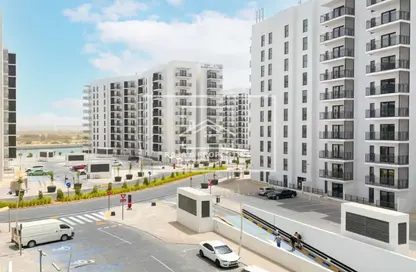 Apartment - Studio - 1 Bathroom for rent in Waters Edge - Yas Island - Abu Dhabi