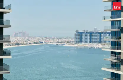 Apartment - 1 Bedroom - 1 Bathroom for rent in Marina Vista - EMAAR Beachfront - Dubai Harbour - Dubai