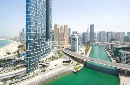 شقة - غرفة نوم - 1 حمام للايجار في 5242 تاور 1 - 5242 - دبي مارينا - دبي