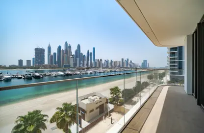 Apartment - 3 Bedrooms - 4 Bathrooms for rent in Palace Beach Residence - EMAAR Beachfront - Dubai Harbour - Dubai