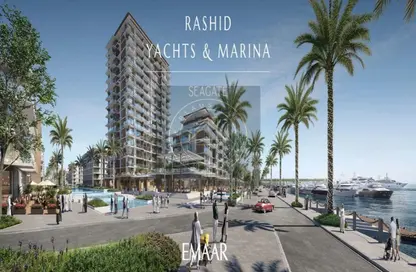 Apartment - 2 Bedrooms - 2 Bathrooms for sale in Seagate Building 1 - Seagate - Mina Rashid - Dubai