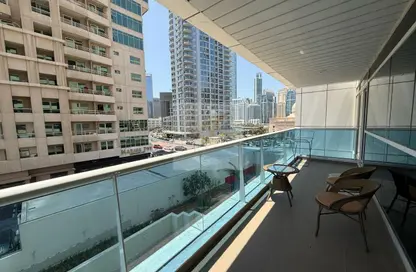 Apartment - 1 Bedroom - 2 Bathrooms for rent in Opal Tower Marina - Dubai Marina - Dubai