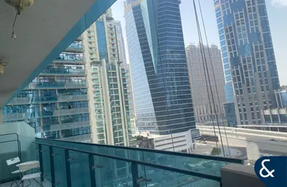 شقة - غرفة نوم - 2 حمامات للايجار في برج ميرانو - الخليج التجاري - دبي