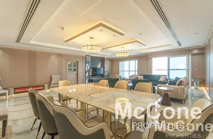 Apartment - 4 Bedrooms - 5 Bathrooms for rent in Elite Residence - Dubai Marina - Dubai