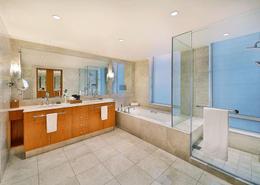 Bathroom image for: Hotel and Hotel Apartment - 1 bedroom - 2 bathrooms for rent in Ritz Carlton - DIFC - Dubai, Image 1