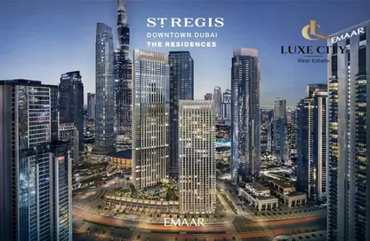 Apartment - 2 Bedrooms - 3 Bathrooms for sale in St Regis The Residences - Burj Khalifa Area - Downtown Dubai - Dubai