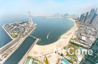 Apartment - 3 Bedrooms - 4 Bathrooms for rent in Jumeirah Gate Tower 2 - The Address Jumeirah Resort and Spa - Jumeirah Beach Residence - Dubai