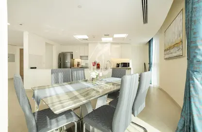 Dining Room image for: Apartment - 1 Bedroom - 1 Bathroom for rent in Al Multaqa Avenue - Mirdif Hills - Mirdif - Dubai, Image 1