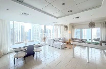 Apartment - 1 Bedroom - 2 Bathrooms for rent in Lake View Tower - JLT Cluster B - Jumeirah Lake Towers - Dubai