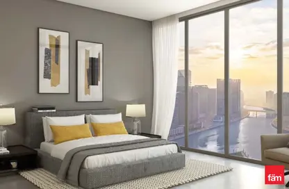 Apartment - 1 Bedroom - 1 Bathroom for sale in Peninsula Two - Peninsula - Business Bay - Dubai