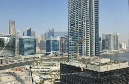 Apartment - Studio - 1 Bathroom for rent in Peninsula One - Peninsula - Business Bay - Dubai