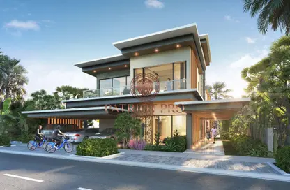 Townhouse - 7 Bedrooms - 6 Bathrooms for sale in Portofino - Damac Lagoons - Dubai