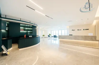 Office Space - Studio - 3 Bathrooms for rent in The Court Tower - Business Bay - Dubai