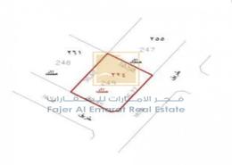 2D Floor Plan image for: Land for sale in Al Tala'a - Mughaidir - Sharjah, Image 1