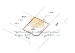 2D Floor Plan image for: Land - Studio for sale in Al Tala'a - Mughaidir - Sharjah, Image 1