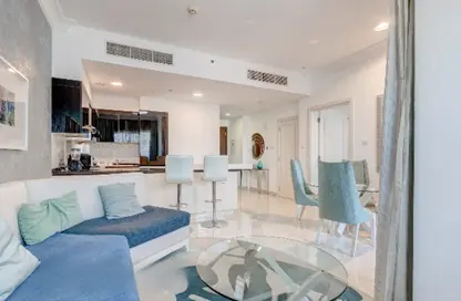 Apartment - 1 Bedroom - 2 Bathrooms for rent in The Signature - Burj Khalifa Area - Downtown Dubai - Dubai
