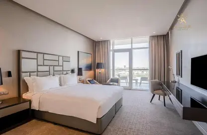 Room / Bedroom image for: Apartment - 1 Bathroom for sale in Artesia A - Artesia - DAMAC Hills - Dubai, Image 1