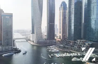 Apartment - 3 Bedrooms - 3 Bathrooms for rent in MARINA ROYALE TOWER - Dubai Marina - Dubai