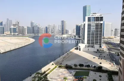 شقة - غرفة نوم - 1 حمام للايجار في برج تشرشل السكني - أبراج تشرشل - الخليج التجاري - دبي