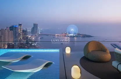 Apartment - 1 Bedroom - 2 Bathrooms for sale in W Residences Dubai Harbour - Dubai Harbour - Dubai