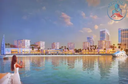 Apartment - 1 Bedroom - 2 Bathrooms for sale in Blue Pearls - Ajmal Makan City - Sharjah Waterfront City - Sharjah