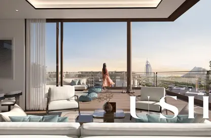 Apartment - 3 Bedrooms - 4 Bathrooms for sale in Riwa - Madinat Jumeirah Living - Umm Suqeim - Dubai