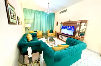 Apartment - 2 Bedrooms - 2 Bathrooms for rent in Queen Tower - Al Qasba - Sharjah